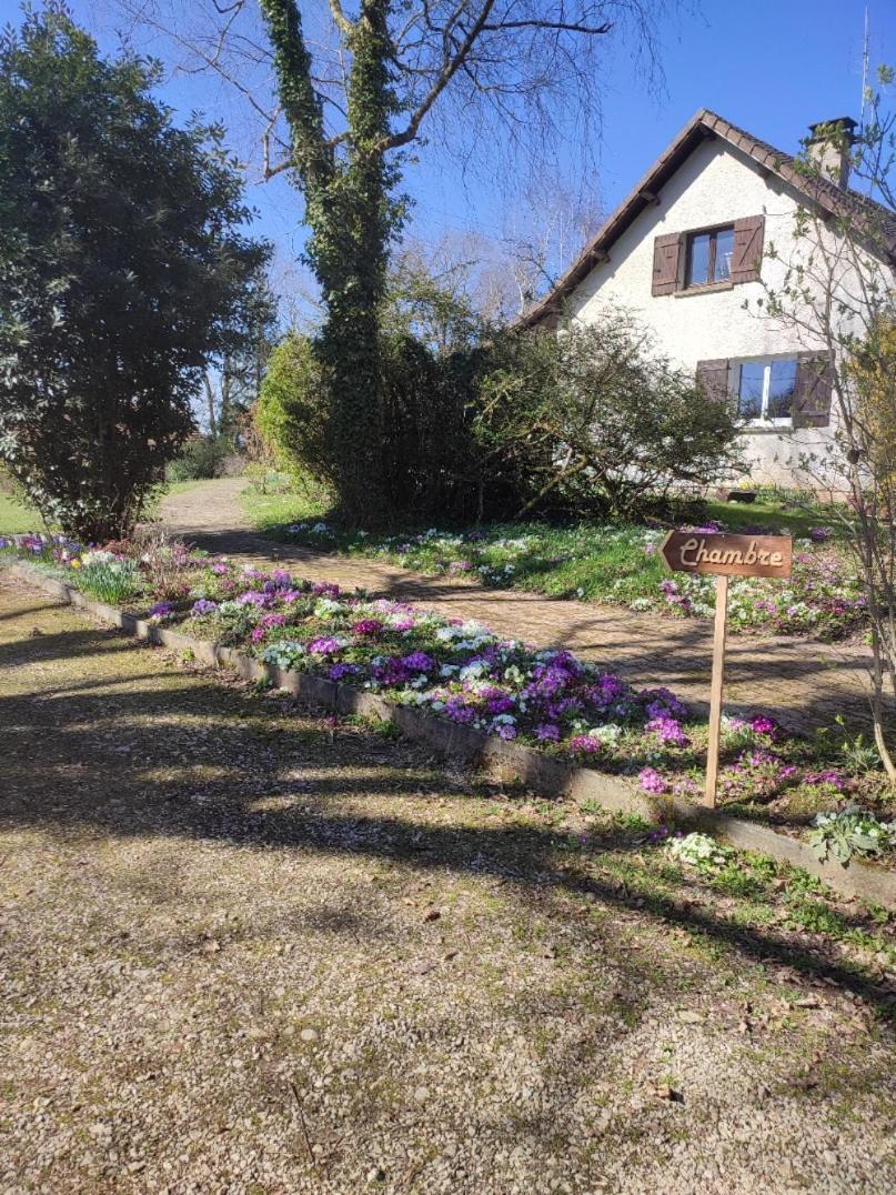 Chambre D'Hotes A La Campagne "Le Coudry" Serley Exterior foto