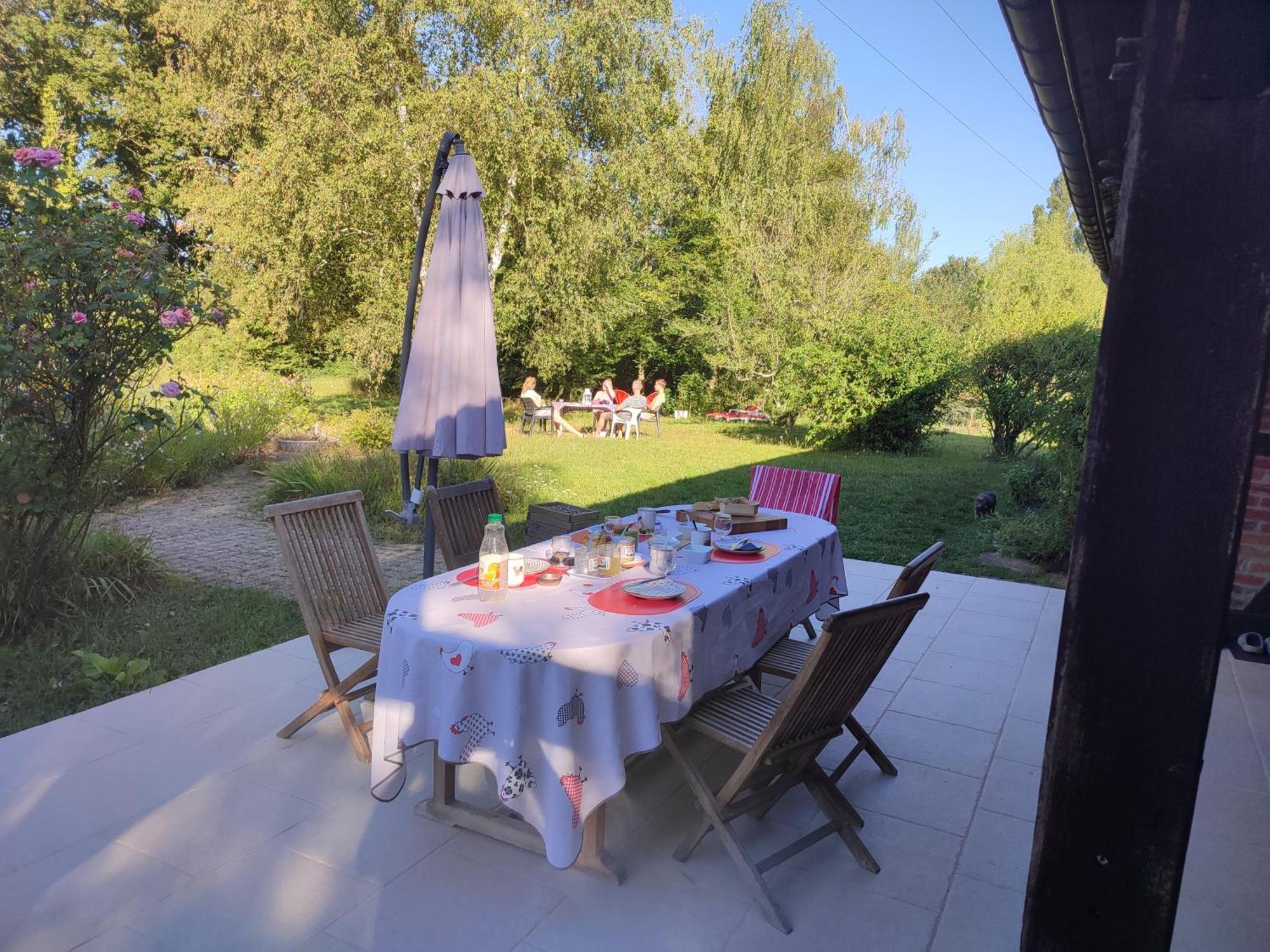 Chambre D'Hotes A La Campagne "Le Coudry" Serley Exterior foto